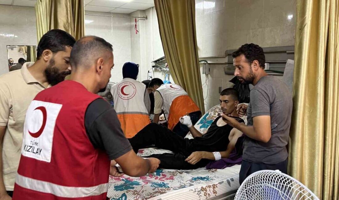 Filistin Kızılayı’na ait El Kudüs Hastanesi’ne her gün 600 kişilik
