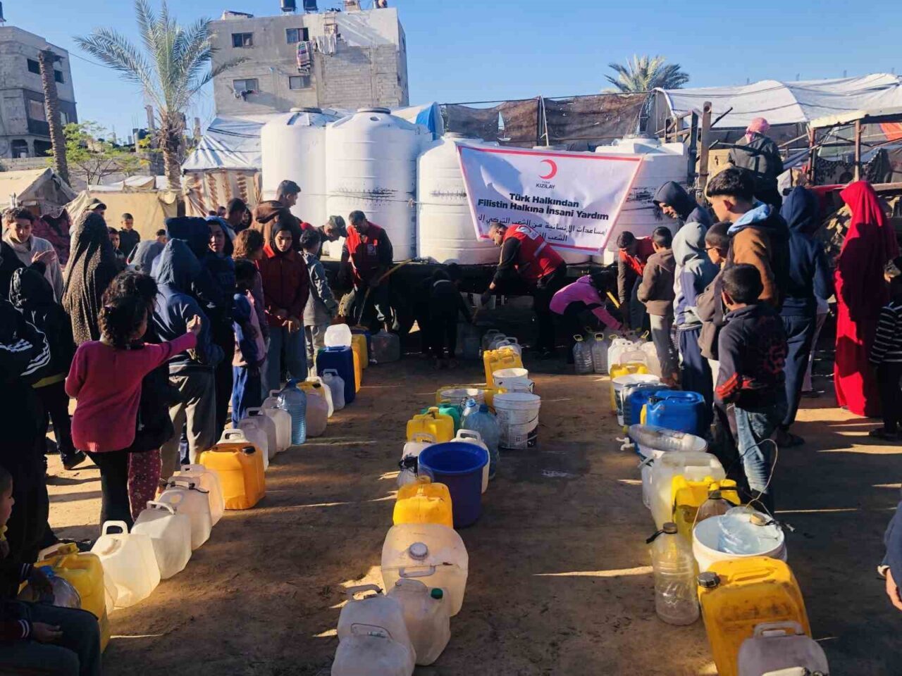 Türk Kızılay Genel Başkanı Prof. Dr. Fatma Meriç Yılmaz, Gazze