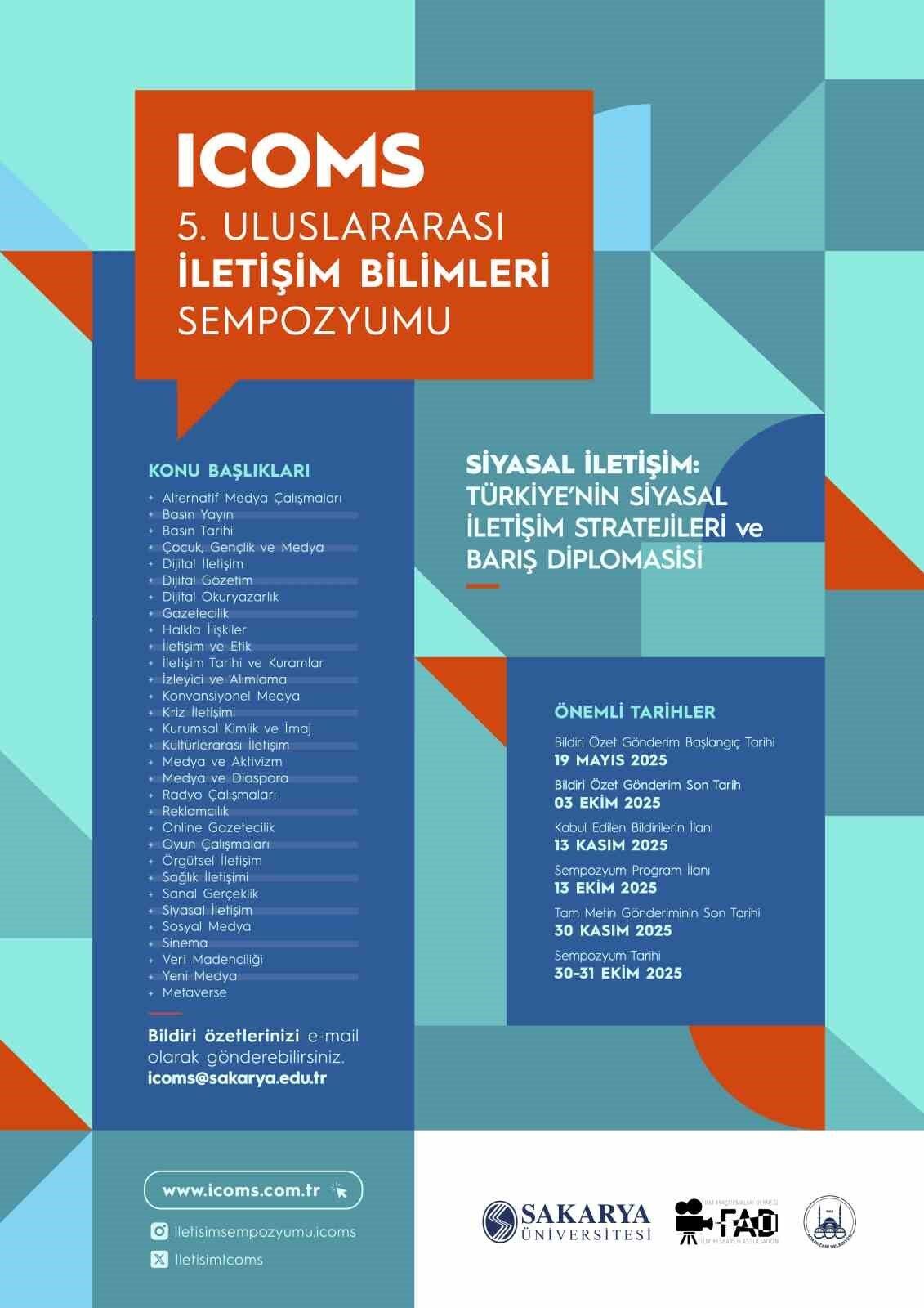 Sakarya Üniversitesi, Film Araştırmaları Derneği ve Adapazarı Belediyesi iş birliğiyle