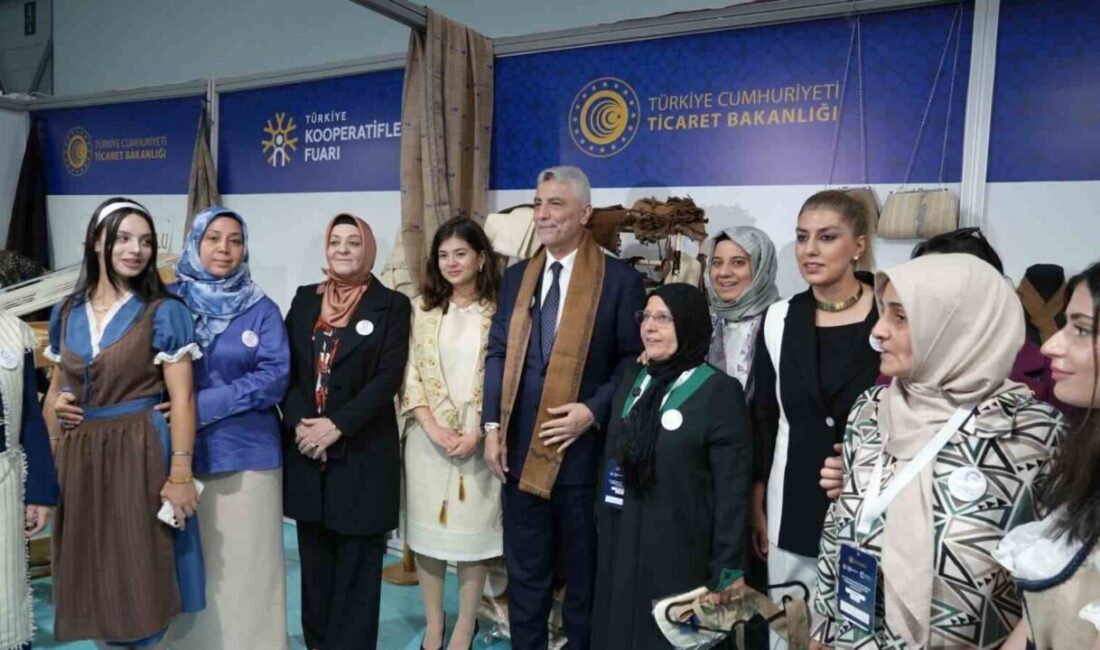 Ticaret Bakanı Prof. Dr. Ömer Bolat, 2025 Türkiye Kooperatifler Fuarında