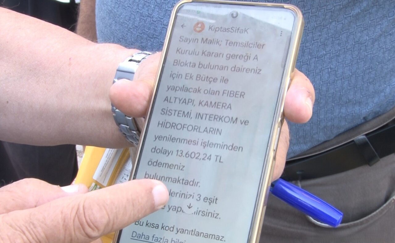 Tuzla Kiptaş Hilal Konutları’nda site yönetimi tarafından 640 kat malikinden,