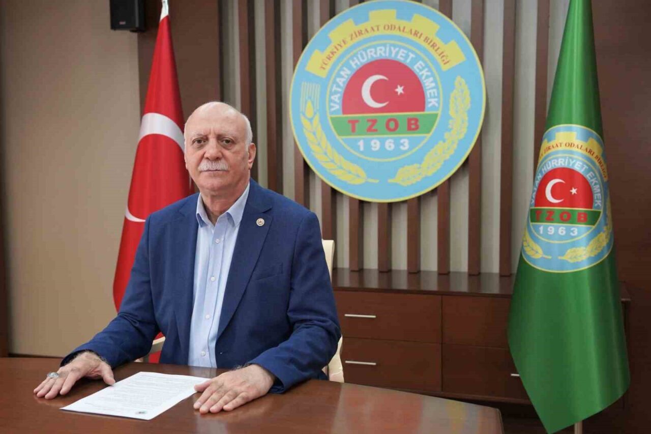 Türkiye Ziraat Odaları Birliği (TZOB) Genel Başkanı Şemsi Bayraktar, Temmuz