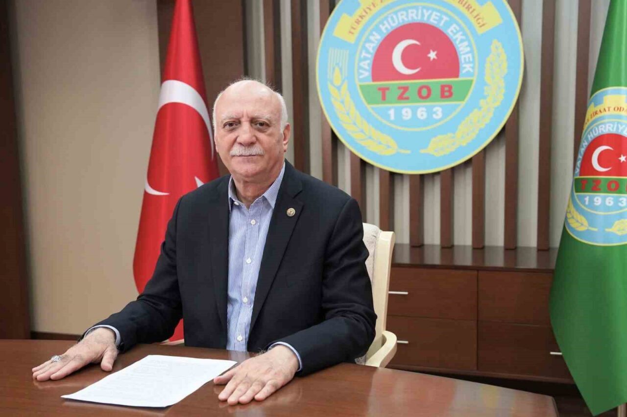 Türkiye Ziraat Odaları Birliği (TZOB) Genel Başkanı Şemsi Bayraktar, “Kuraklık