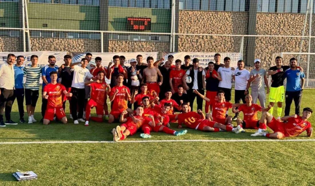 U19 PAF ligi 1. Hafta maçında Kayserispor, sahasında Beşiktaş’ı 1-0