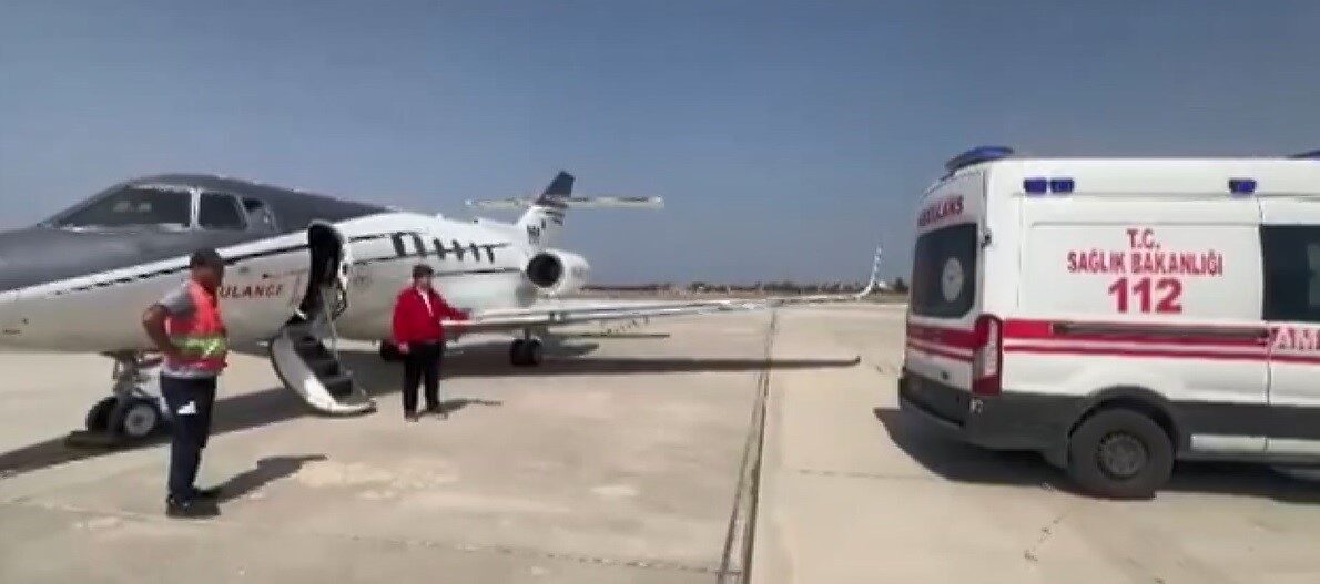 Sağlık Bakanlığına bağlı uçak ambulans, bu kez 14 yaşındaki epilepsi