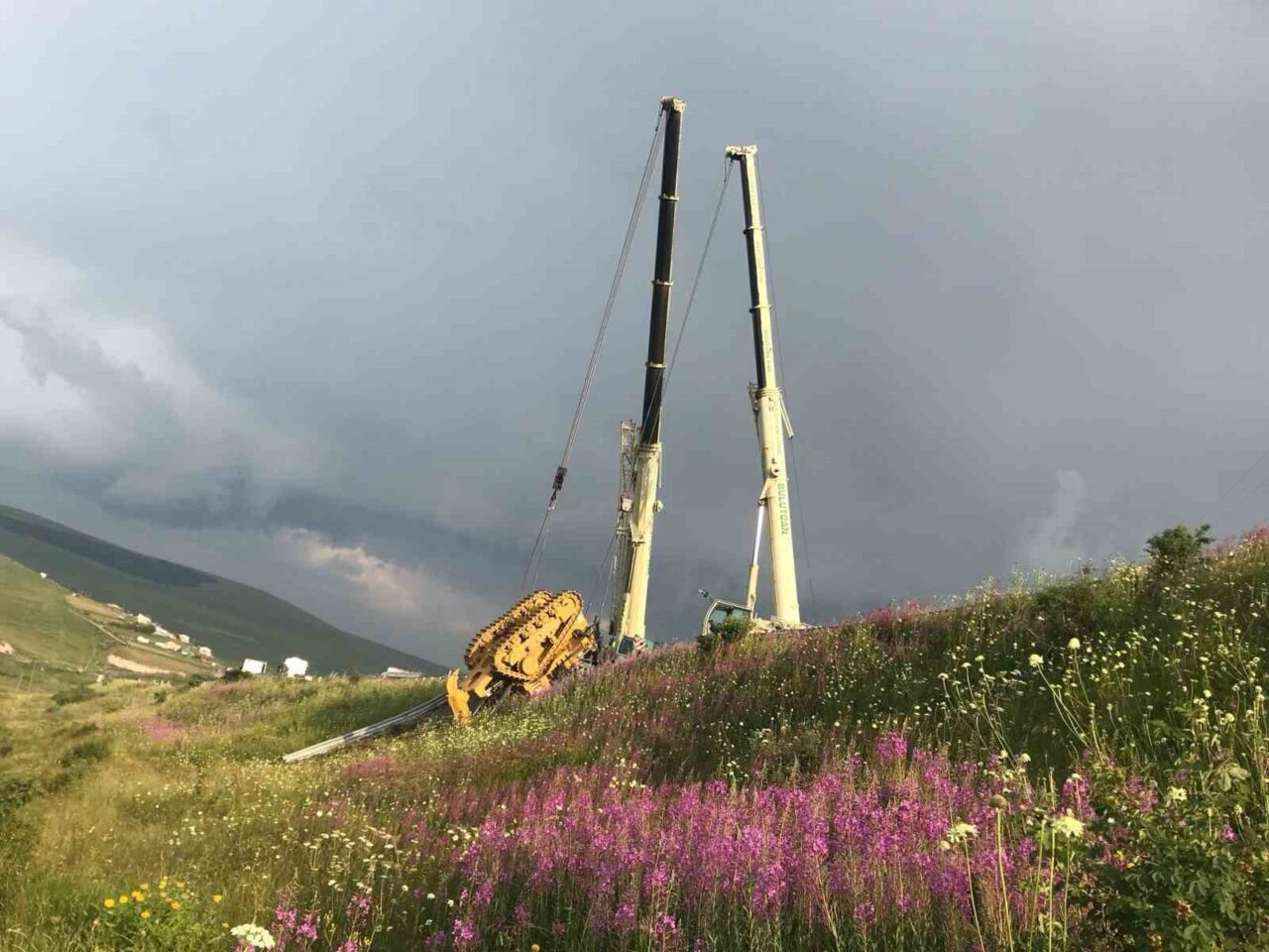 Ardahan in Posof ilçesinde 2 gün önce meydana gelen kazada