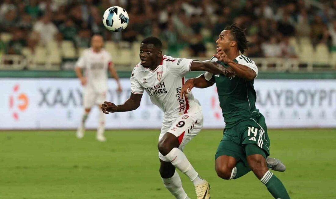 UEFA Avrupa Ligi Play-Off Turu ilk maçında Samsunspor, deplasmanda Yunanistan