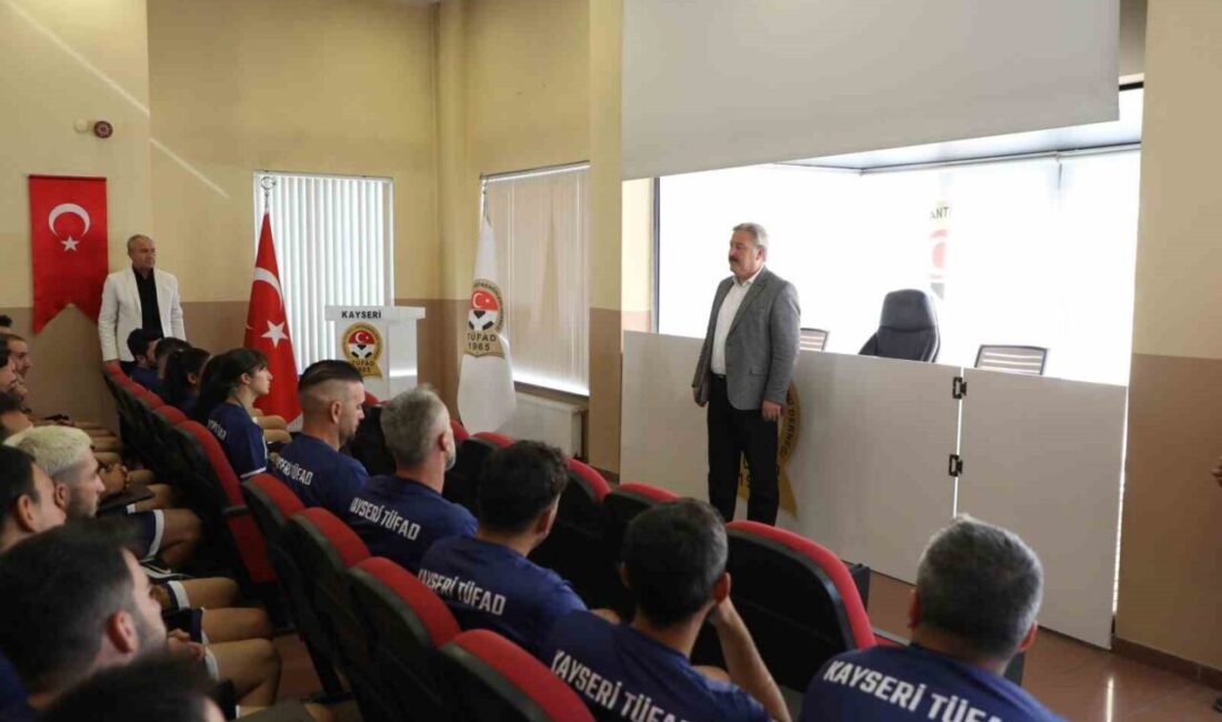 Türkiye Futbol Federasyonu (TFF) ve Kayseri TÜFAD işbirliği ile düzenlenen,
