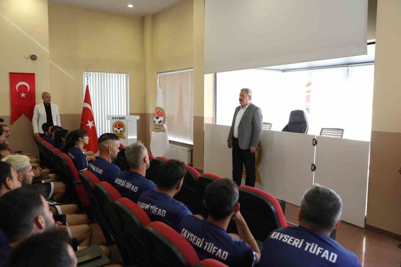 Türkiye Futbol Federasyonu (TFF) ve Kayseri TÜFAD işbirliği ile düzenlenen,