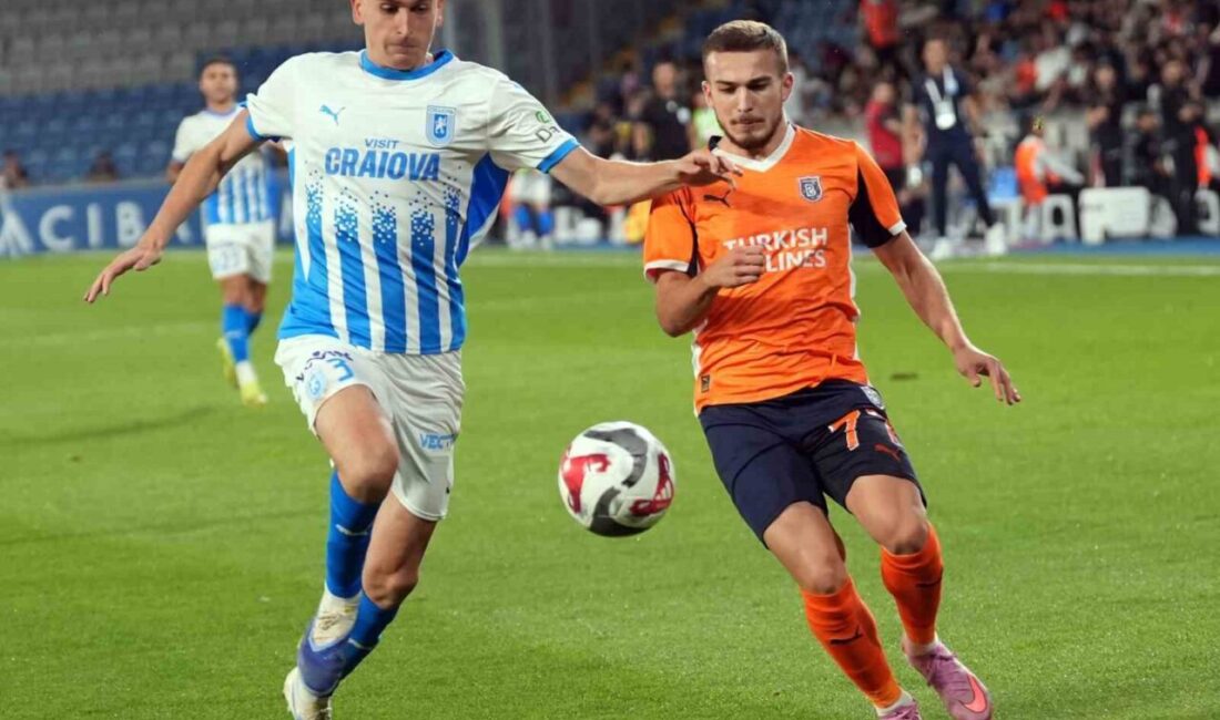 UEFA Konferans Ligi Play-Off Turu ilk maçında Başakşehir, sahasında karşılaştığı