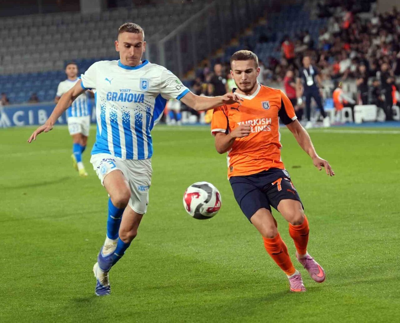UEFA Konferans Ligi Play-Off Turu ilk maçında Başakşehir, sahasında karşılaştığı
