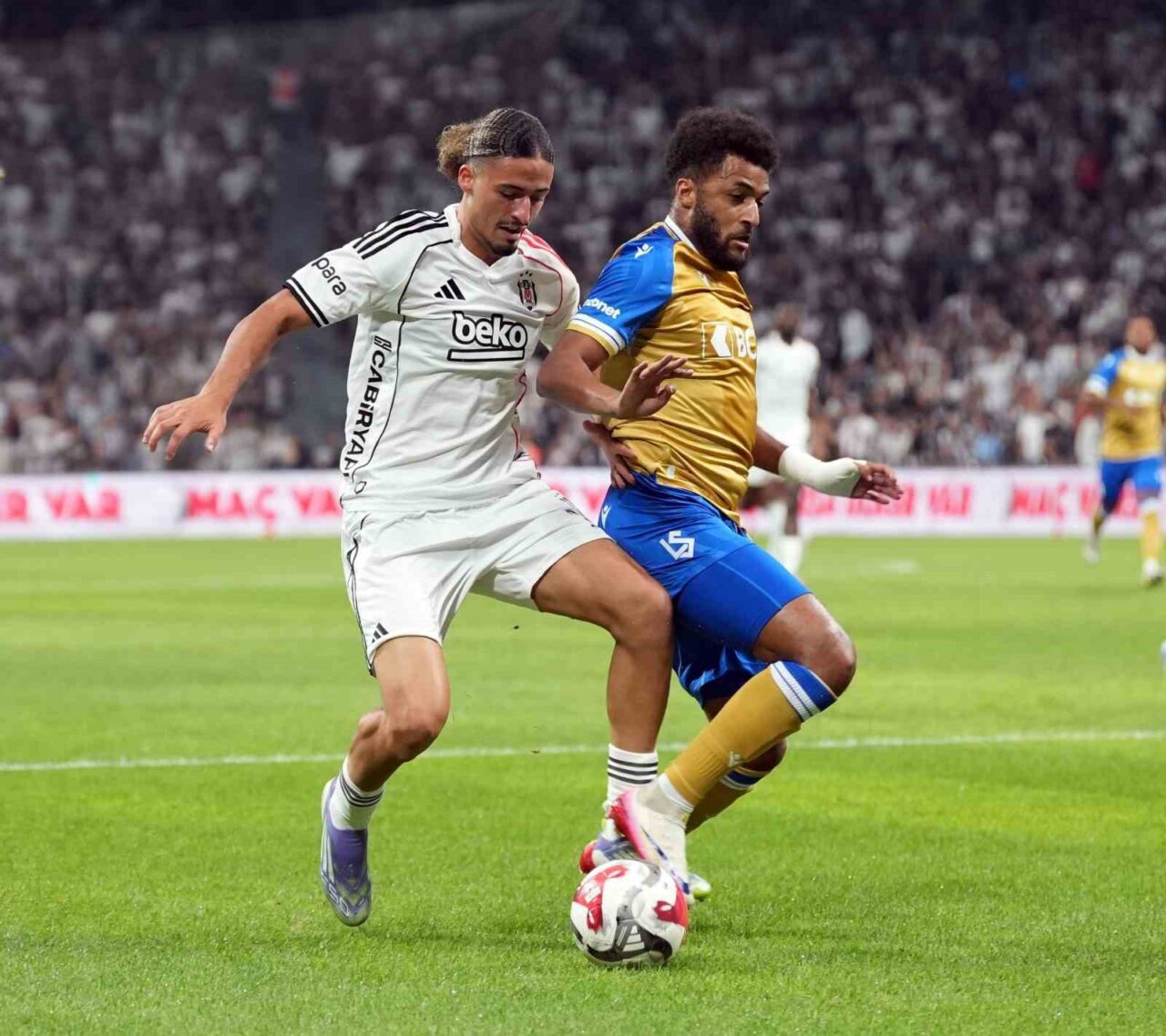 Beşiktaş, UEFA Konferans Ligi Play-Off Turu ikinci maçında sahasında İsviçre