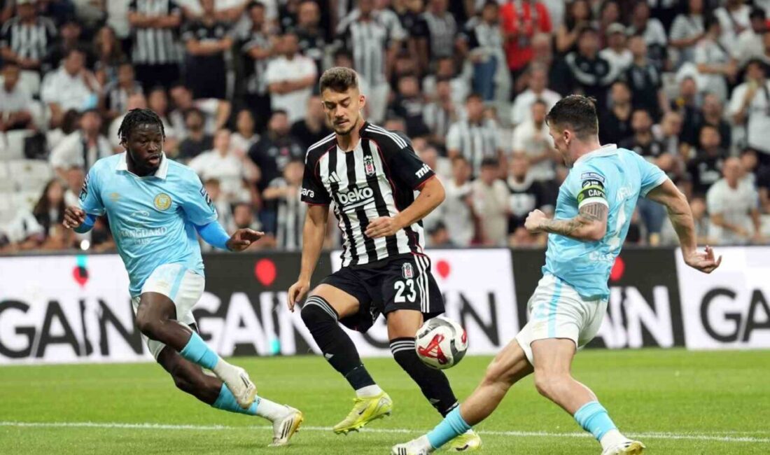 Beşiktaş, UEFA Konferans Ligi 3. Eleme Turu rövanş maçında sahasında