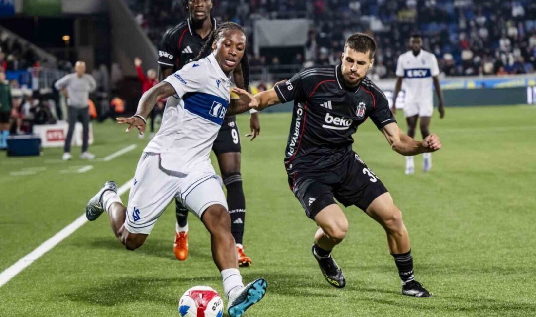 UEFA Konferans Ligi Play-Off Turu ilk maçında Beşiktaş, deplasmanda İsviçre