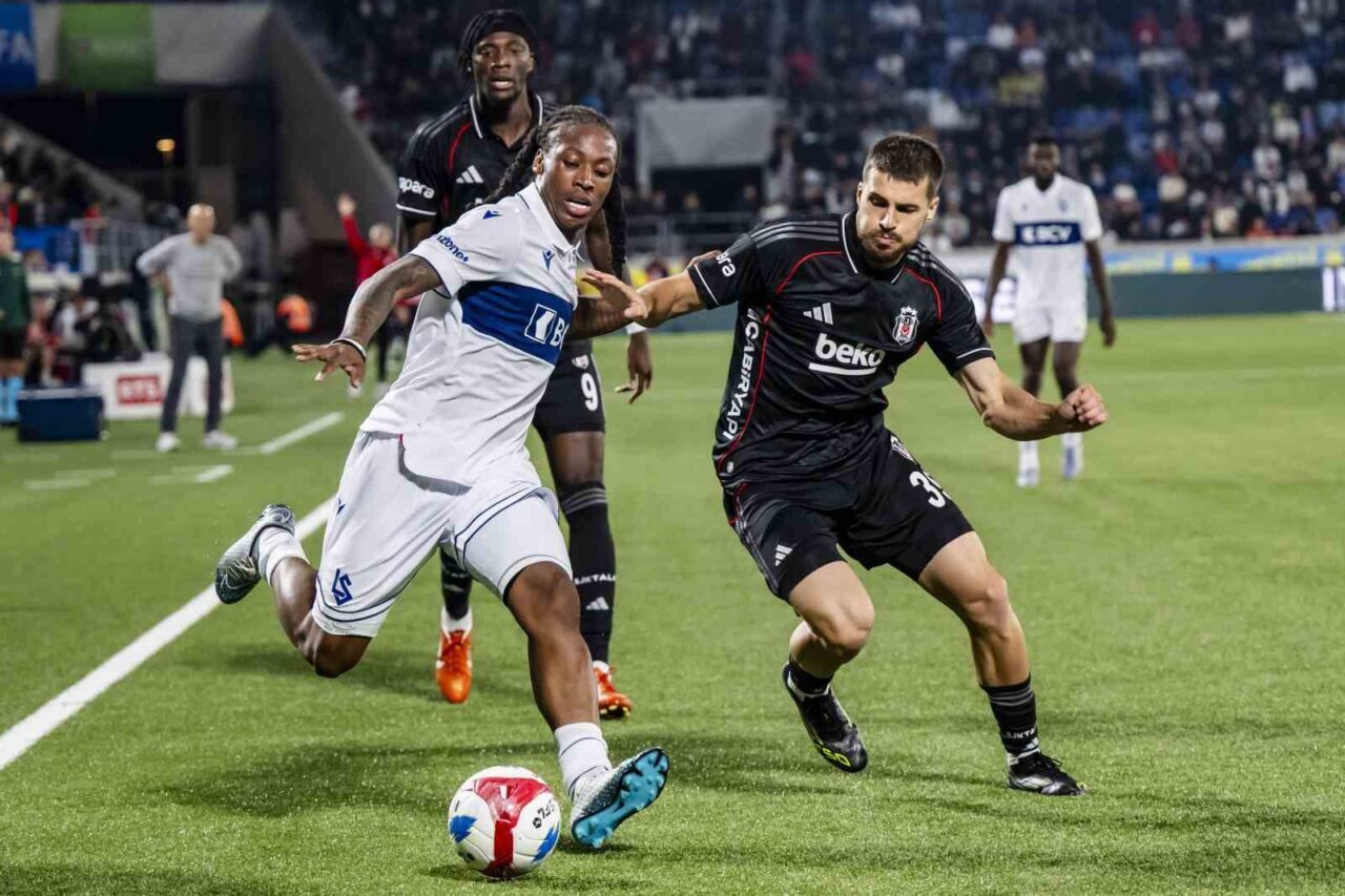 UEFA Konferans Ligi Play-Off Turu ilk maçında Beşiktaş, deplasmanda İsviçre