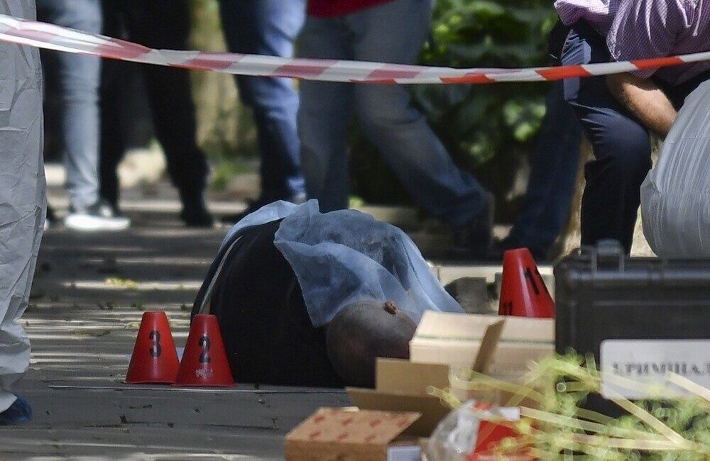 Eski Ukrayna Parlamento Başkanı Andriy Parubiy, Ukrayna’nın Lviv şehrinde yerel