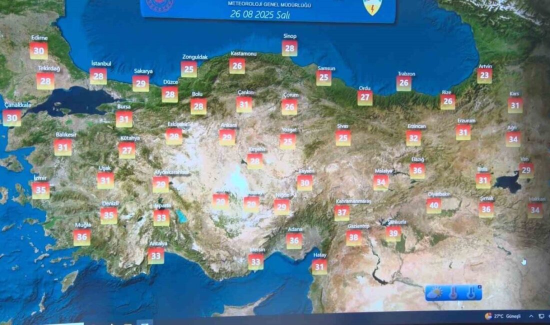 Meteoroloji Genel Müdürlüğü Hava Tahmin Uzmanı Mehmet Özdemirci, hava tahmin
