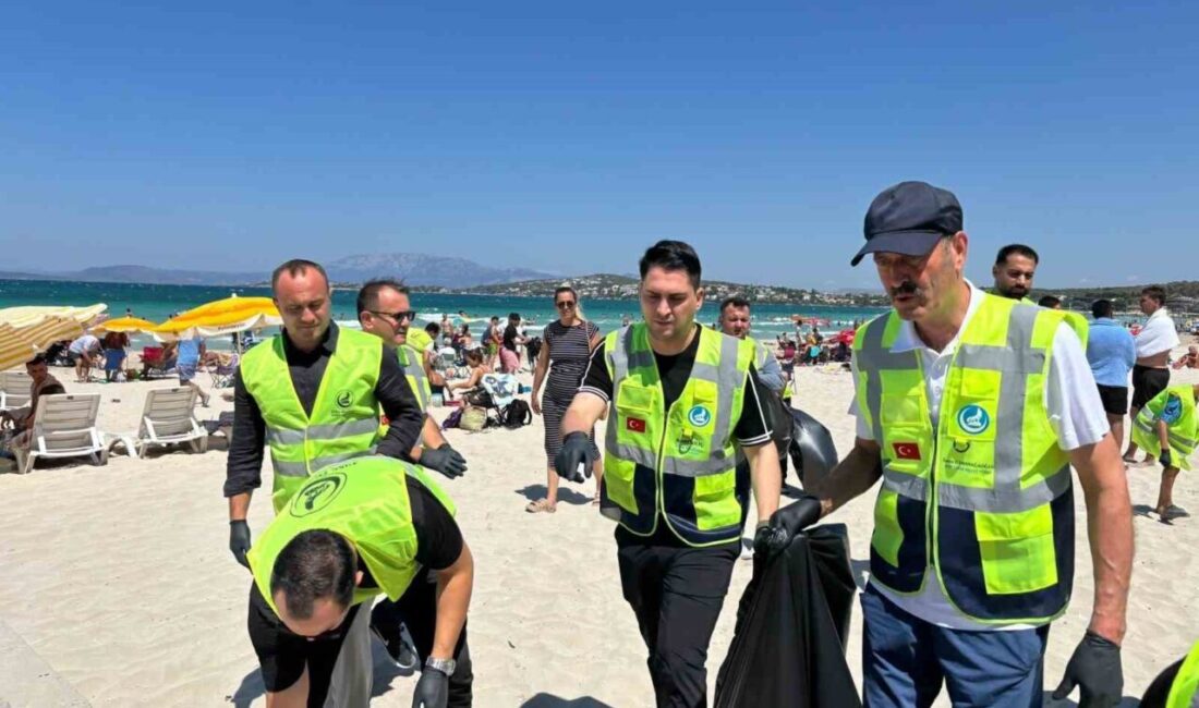 İzmir’de çevre kirliliğine dikkat çekmek amacıyla Ülkü Ocakları İzmir İl