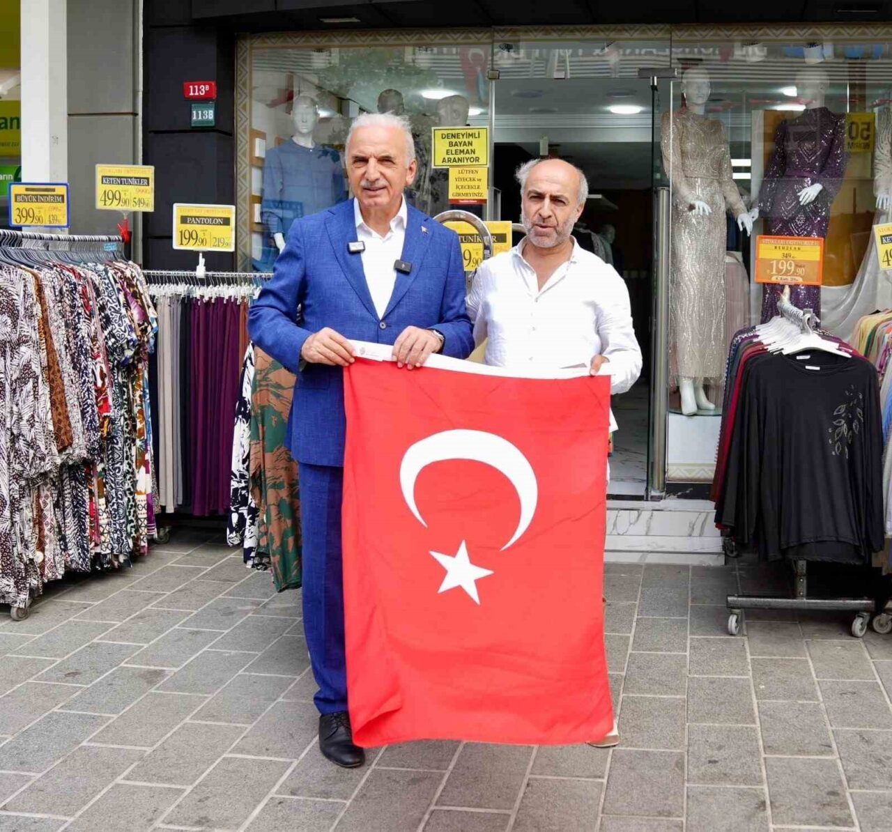 Cumhurbaşkanı Recep Tayyip Erdoğan’ın ’Terörsüz Türkiye’ vizyonu doğrultusunda yaptığı bayrak