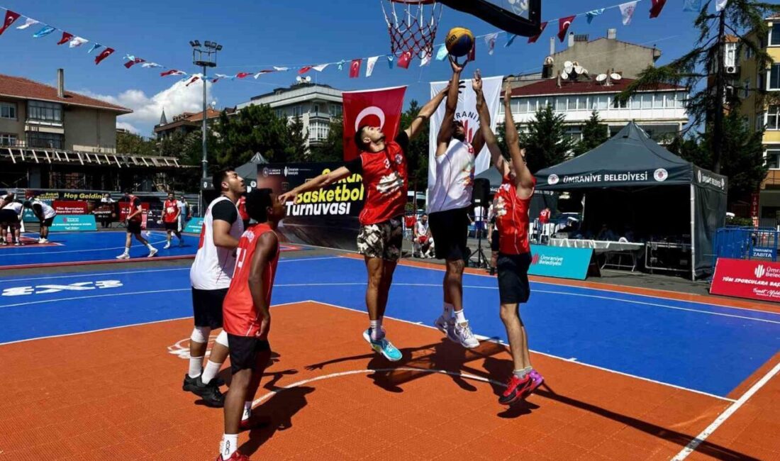 Ümraniye Belediyesi’nin ev sahipliğinde bu yıl 6.’sı düzenlenen 3×3 Basketbol