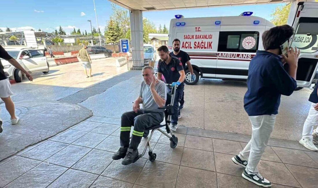 Samsun’un Tekkeköy ilçesinde çalıştığı un fabrikasında makineye parmaklarını kaptıran işçi