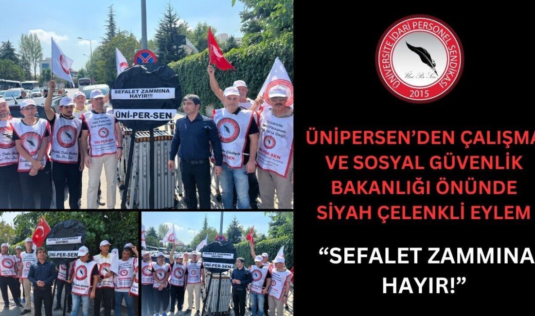 Üniversite İdari Personel Sendikası (ÜNİPERSEN), Çalışma ve Sosyal Güvenlik Bakanlığı