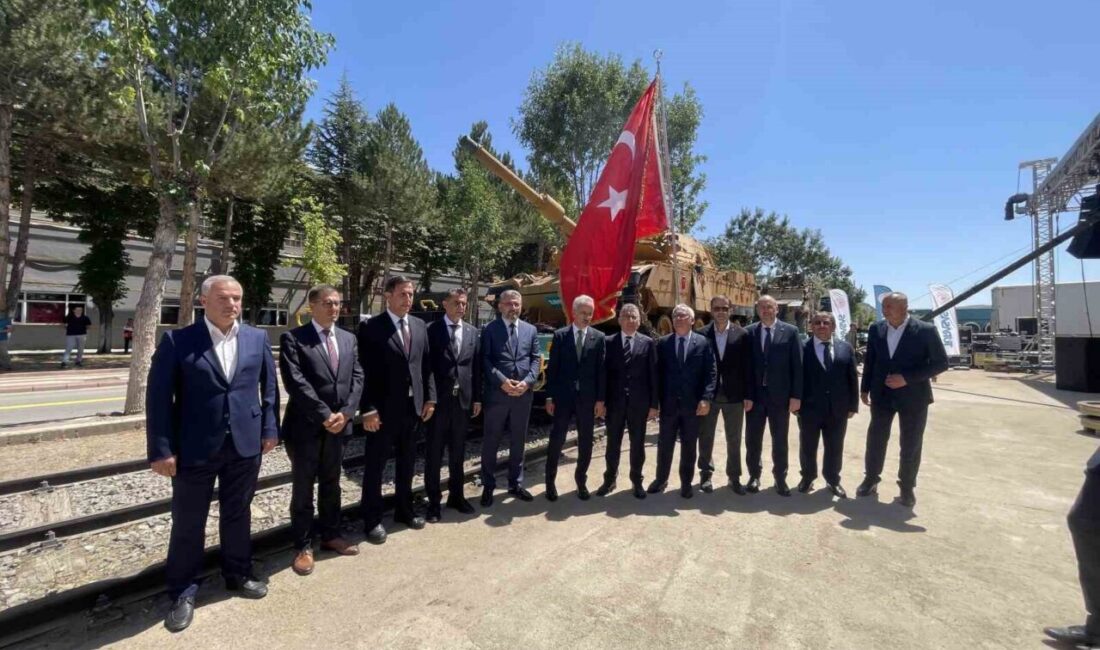 Sivas’ta üretilen, Altay Tankı başta olmak üzere 78 türdeki UAIS