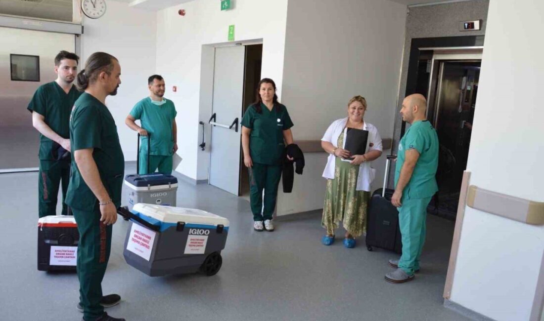 Uşak Eğitim ve Araştırma Hastanesi’nde beyin ölümü gerçekleşen 68 yaşındaki