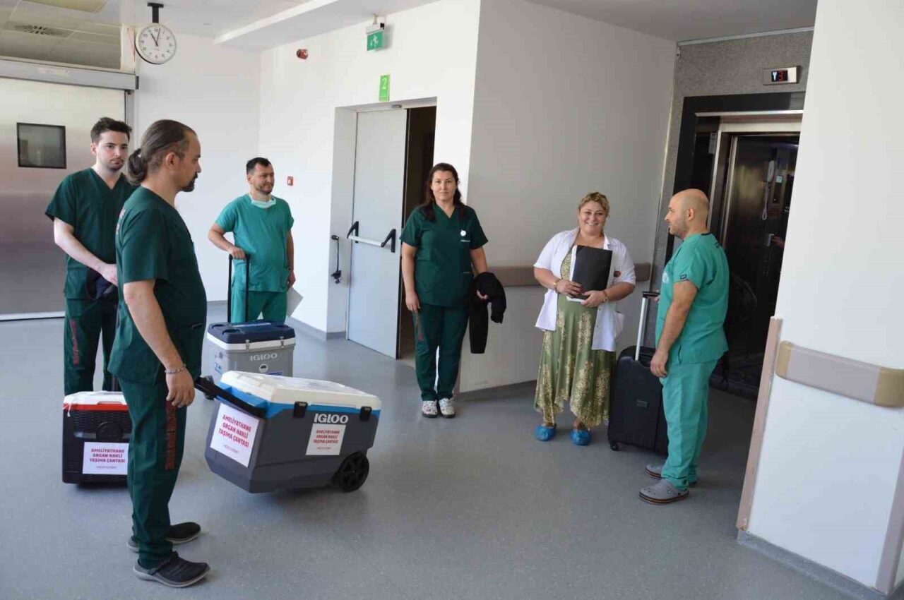 Uşak Eğitim ve Araştırma Hastanesi’nde beyin ölümü gerçekleşen 68 yaşındaki