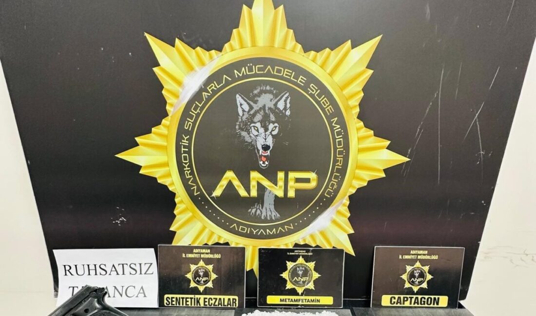 Adıyaman İl Emniyet Müdürlüğü ekiplerince düzenlenen operasyonda, uyuşturucu madde ticareti