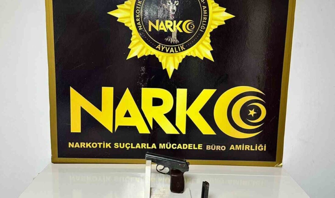 Balıkesir Ayvalık İlçe Emniyet Müdürlüğü’ne bağlı Narkotik Suçlarla Mücadele Büro