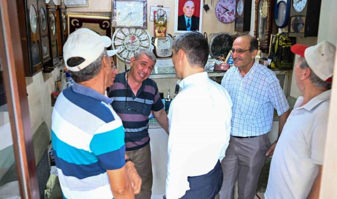 Uşak Valisi Naci Aktaş, Özdemir Mahallesi Mimar Sinan Caddesi’nde faaliyet