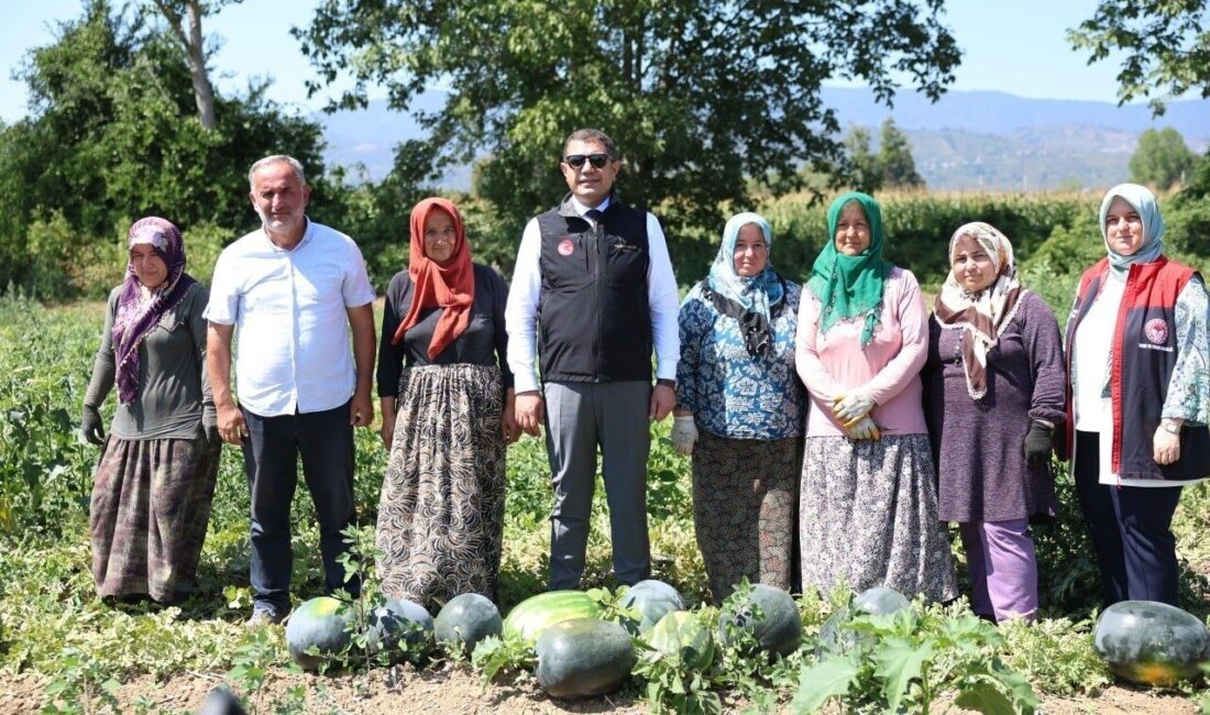 Düzce Valisi Selçuk Aslan, Sarayyeri Mahallesi’nde, Yüksek Ziraat Mühendisi Ali