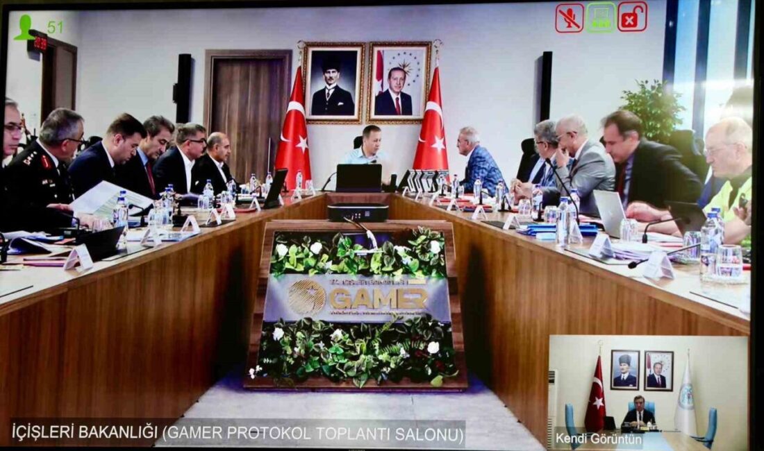 Erzincan Valisi Hamza Aydoğdu, İçişleri Bakanı Ali Yerlikaya başkanlığında Video