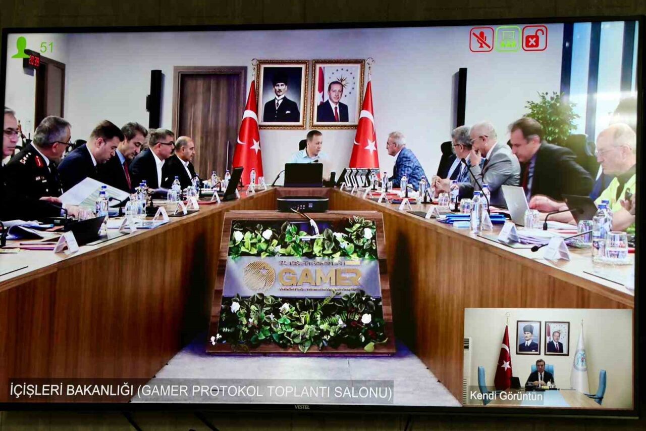 Erzincan Valisi Hamza Aydoğdu, İçişleri Bakanı Ali Yerlikaya başkanlığında Video