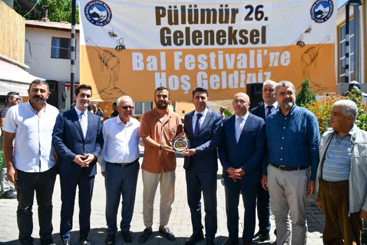 Tunceli’de 26. Geleneksel Bal Festivaline katılan Vali Şefik Aygöl, “İlimiz