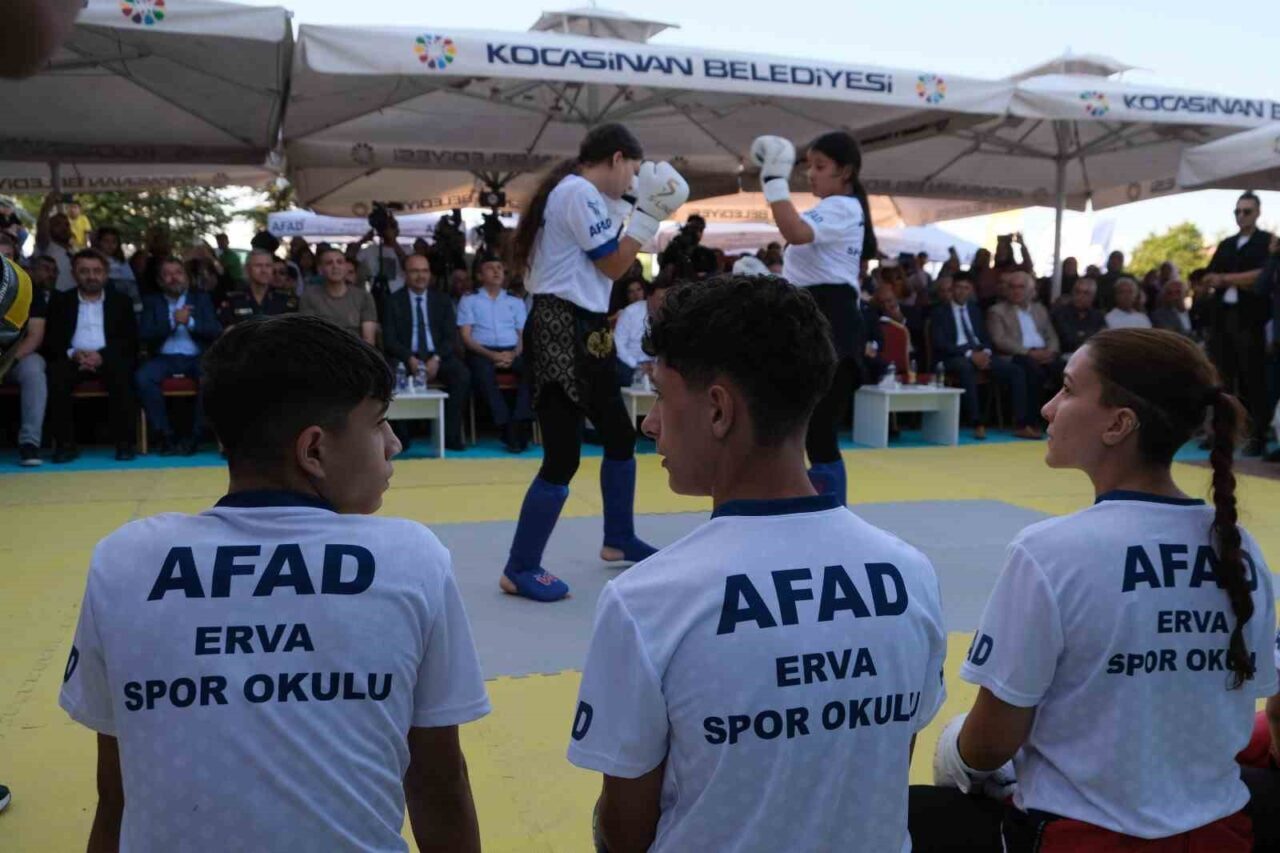 Kayseri Valiliği’nin koordinasyon ve destekleriyle hayata geçirilen AFAD Erva Spor