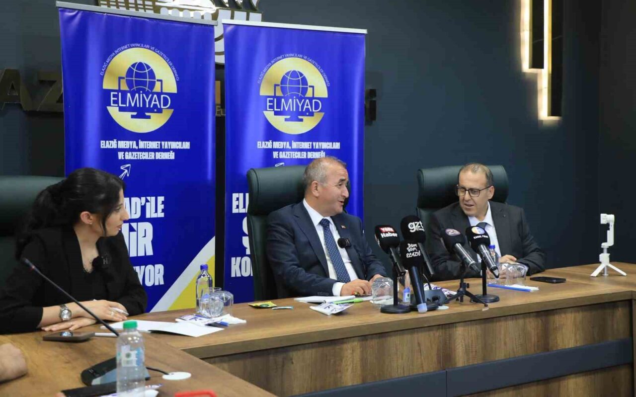 Elmiyad ile Şehir Konuşuyor programının ilk konuğu olan Elazığ Valisi