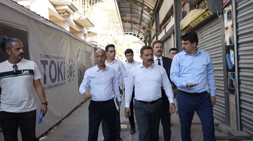 Hatay Valisi Mustafa Masatlı, 6 Şubat depremlerinde hasar gören Tarihi