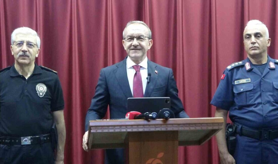Malatya Valisi Seddar Yavuz, 2025 yılının Ocak-Temmuz dönemine ilişkin güvenlik