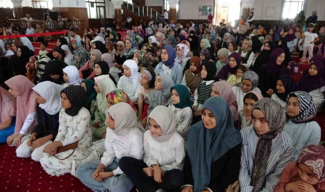 Van’da bu yıl yaz Kur’an kurslarına katılan 45 bin öğrenci,