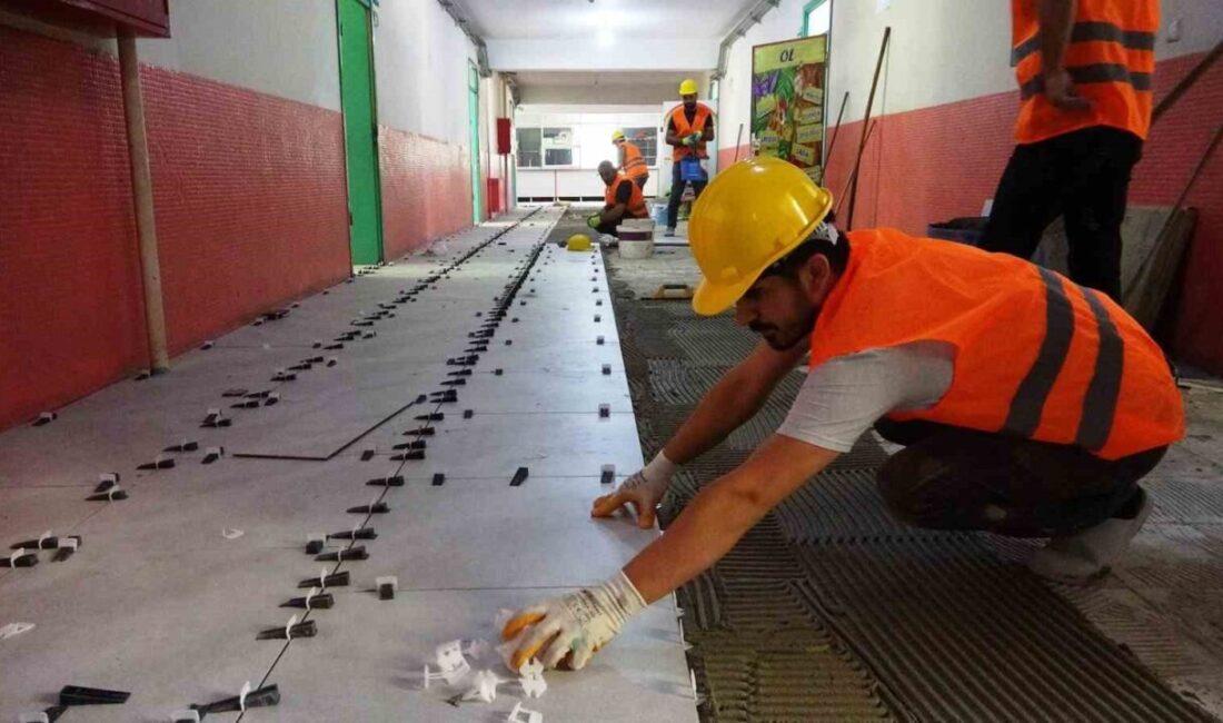 Van’da 2025-2026 eğitim öğretim yılı öncesinde okullarda bakım, onarım, boya,