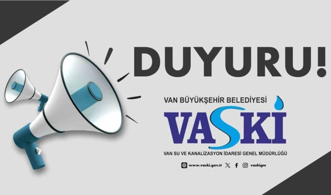Van Su ve Kanalizasyon İdaresi (VASKİ), Gürpınar ilçesinden gelen içme
