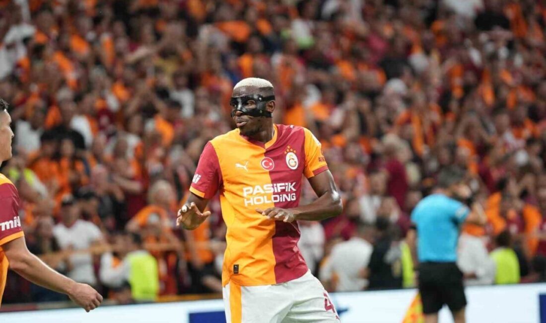 Galatasaray’ın yaz transfer döneminde bonservisiyle kadrosuna kattığı Nijeryalı golcü Victor
