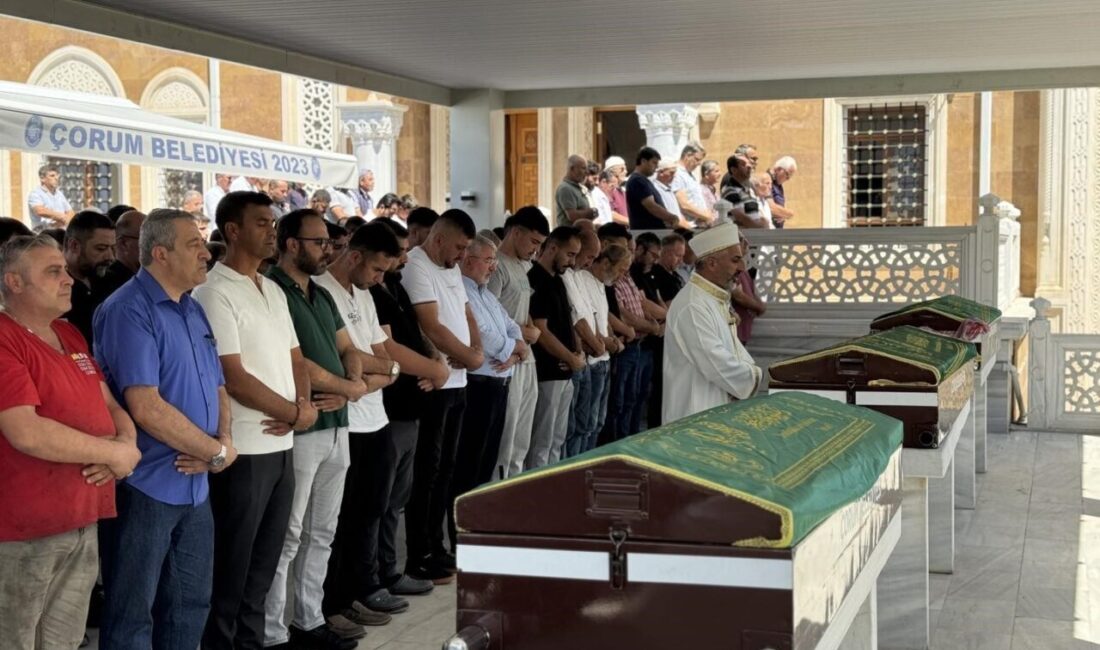 Çorum’da yağ tankına düşerek hayatını kaybeden anne ve oğlu son