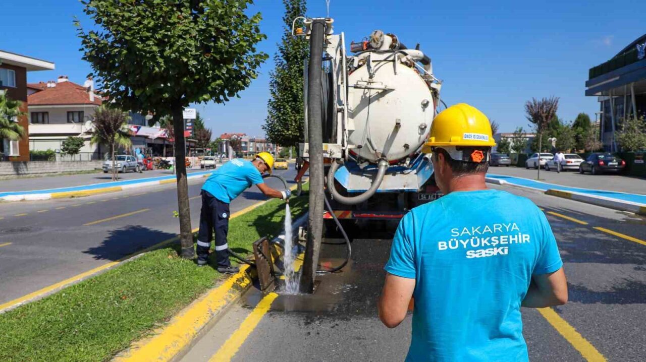 SASKİ, şehir genelinde sürdürdüğü altyapı temizlik çalışmaları ile yağmur suyu