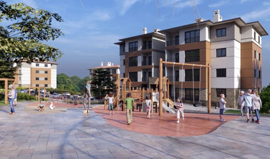 Yahyalı’da yapımı devam eden 7 blok ve 115 dairelik yeni