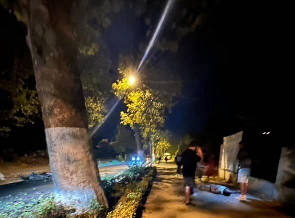 Yalova-Termal kara yolunda kontrolden çıkan motosikletin ağaca çarpması sonucu sürücü