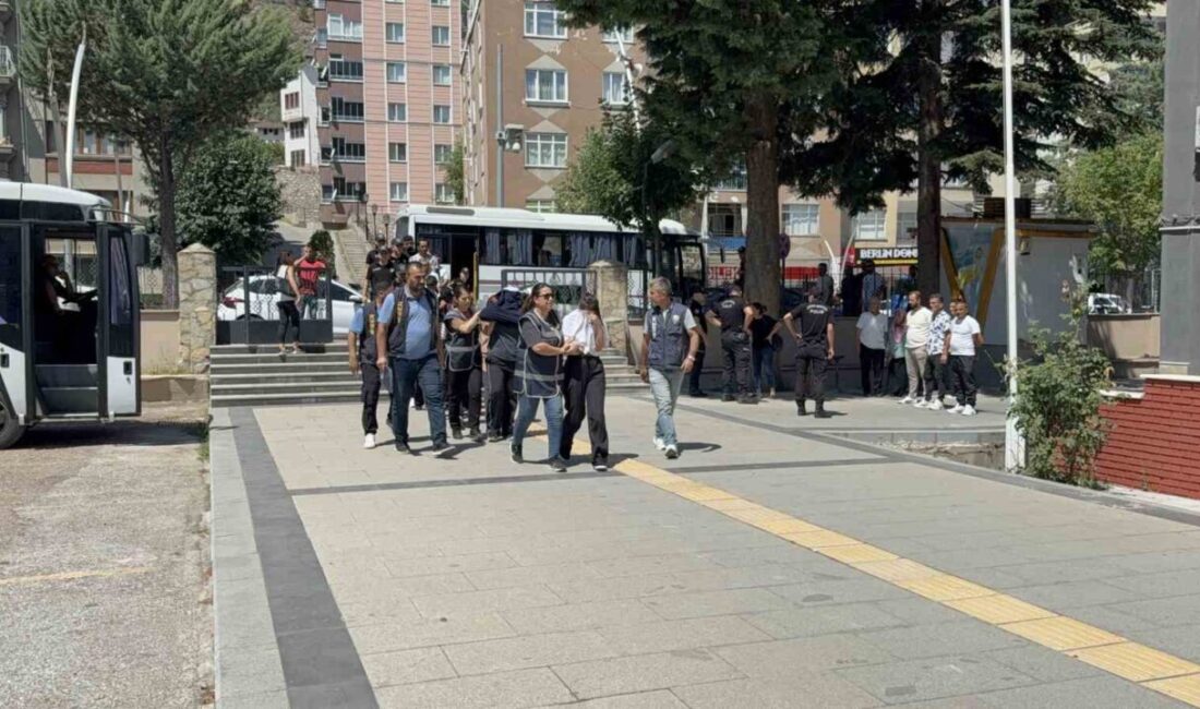 Tokat merkezli 12 ilde yasa dışı bahis suçuna yönelik düzenlenen