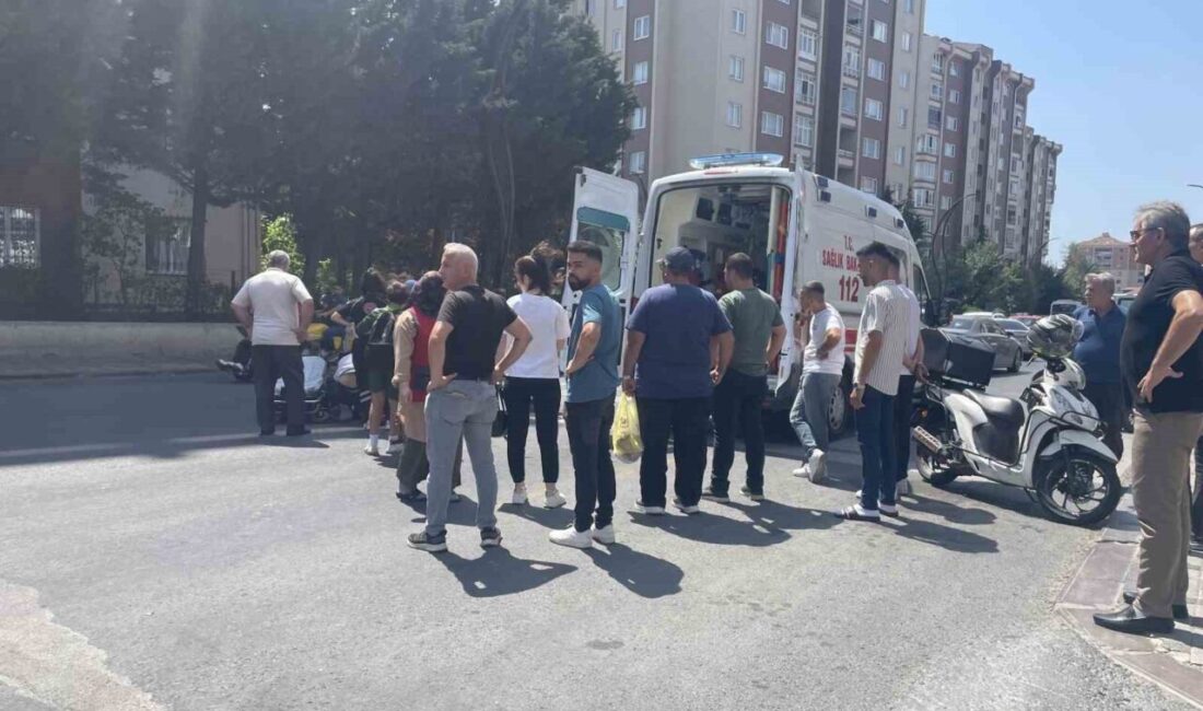Tekirdağ Kapaklı ilçesinde yaya geçidinden geçen çocuğa otomobil çarptı. Yaşanan